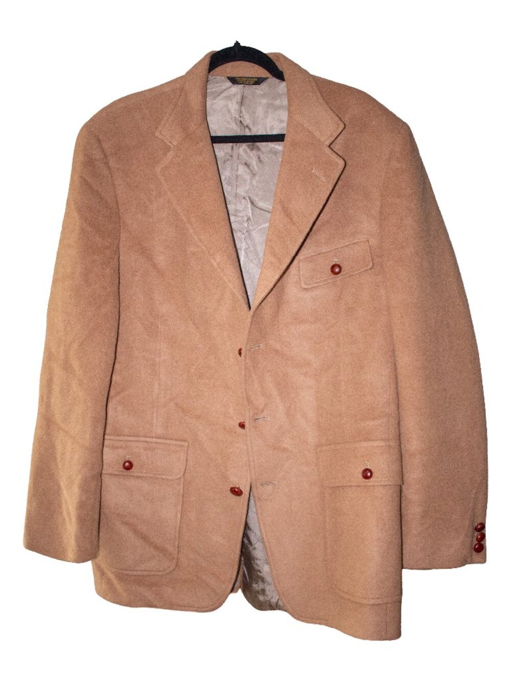 J. Peterman Company 3 Pocket Sport Coat Blazer SIZE 42L 1990s 1980s